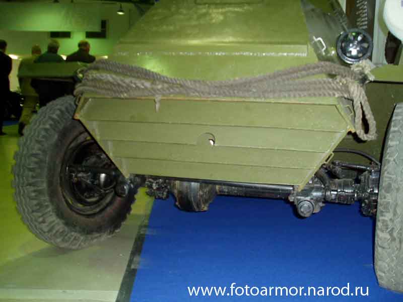 Советский разведывательный бронеавтомобиль БА-64. 
