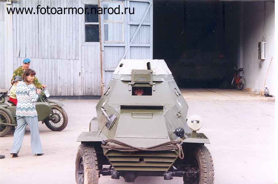 Советский бронеавтомобиль БА-64.