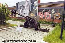 Советская 76-мм противотанковая пушка ЗИС-3.